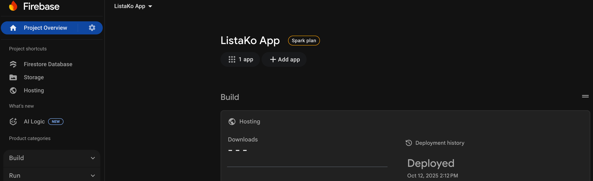 How I Built ListaKo in One Day Using AI and Firebase (Even Without Expert Coding Skills)