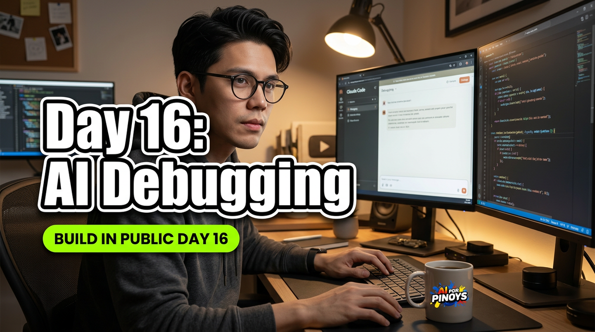 Day 16: Debugging with Claude Code