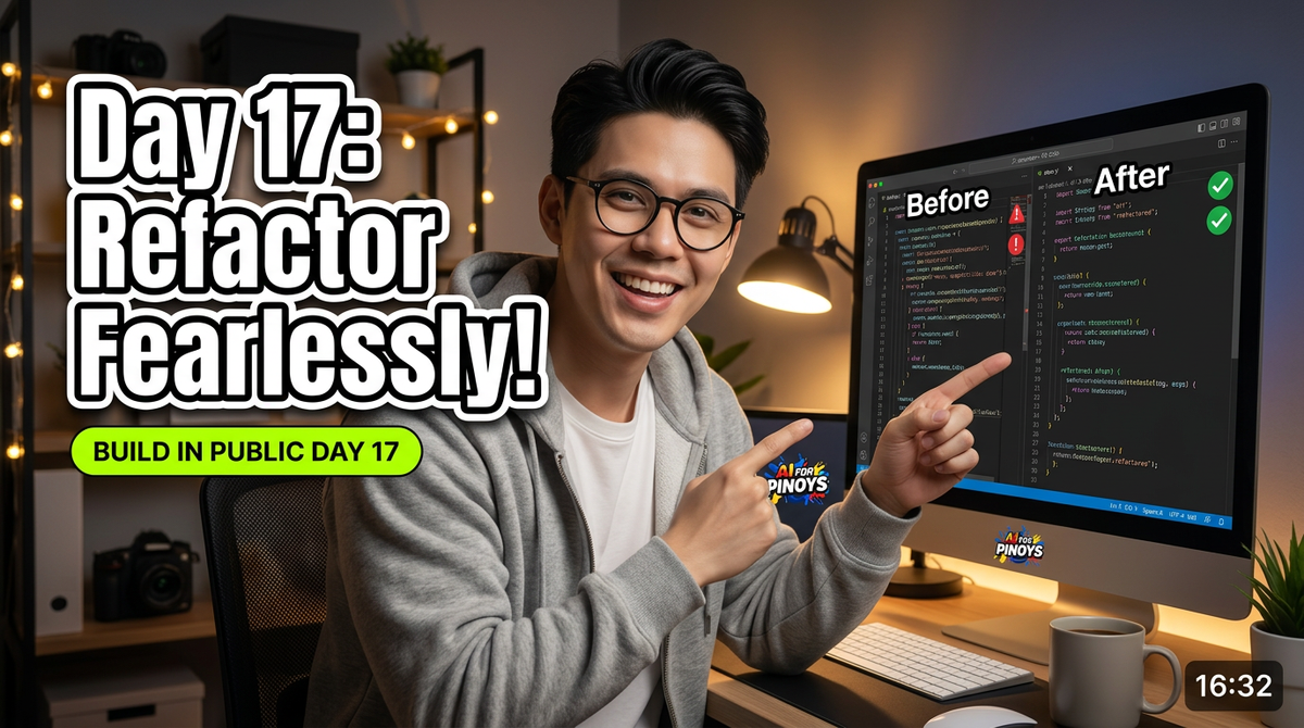 Day 17: How To Clean Up Messy Code Without Breaking Anything
