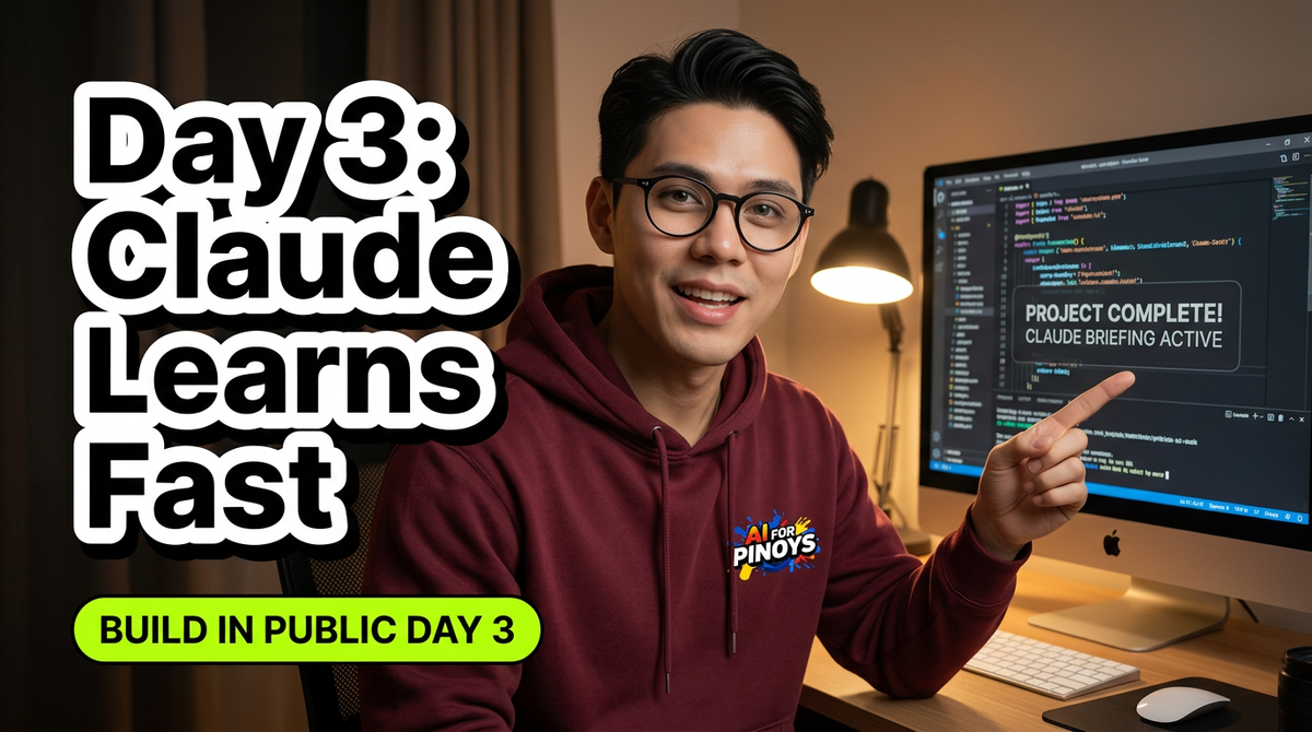 Day 3: CLAUDE.md — Give Claude Code a Permanent Briefing