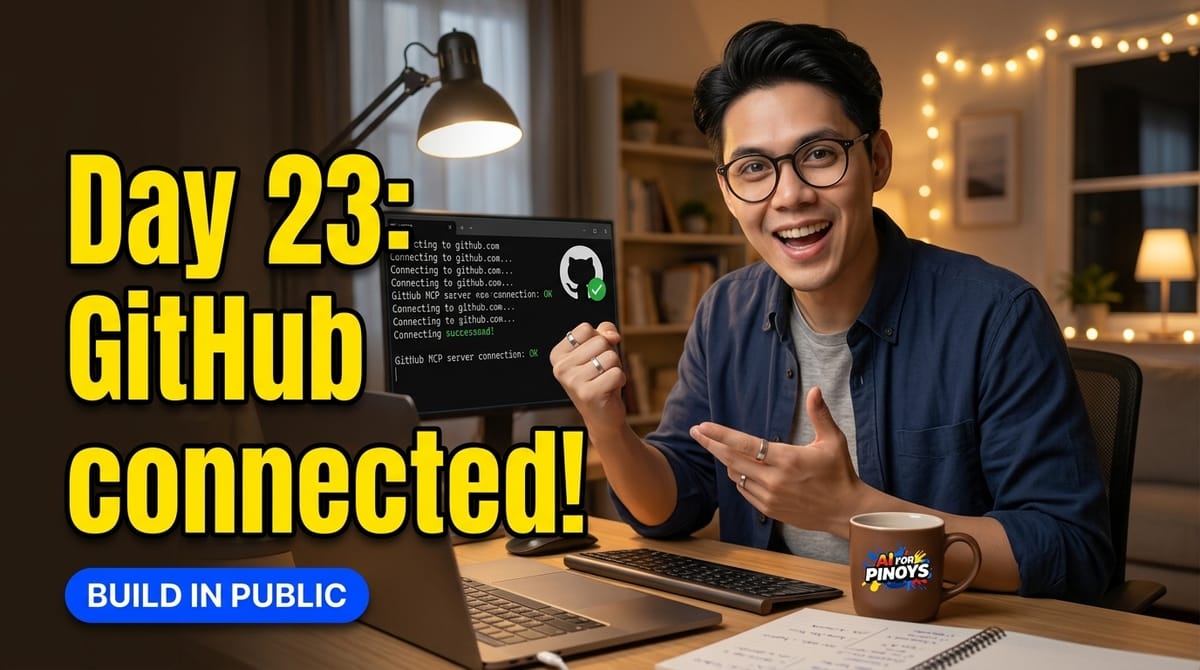 Day 23: Setting Up Your First MCP Server - GitHub