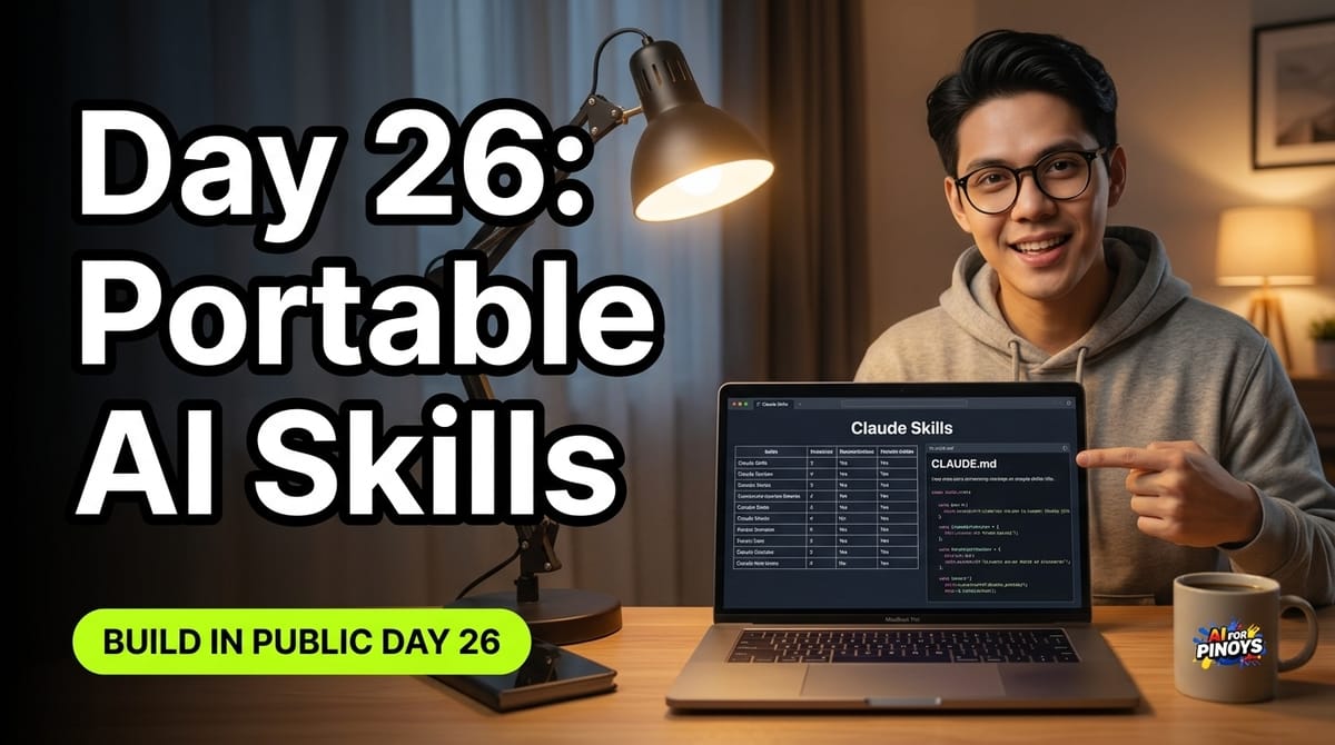 Day 26: What Claude Skills Are and How They Differ From CLAUDE.md