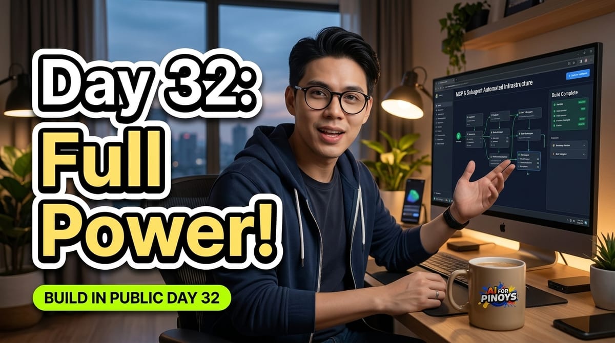 Day 32 (Bonus): Combining MCP + Skills + Subagents - The Full Power Stack