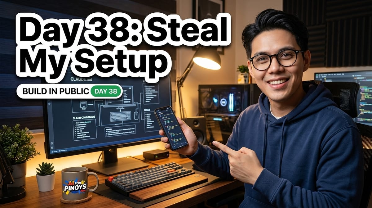 Day 36 (Bonus): What Building In Public With Claude Code Actually Looks Like