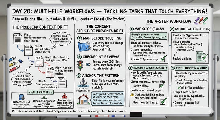 Day 20: Multi-File Workflows — When a Task Touches Everything at Once