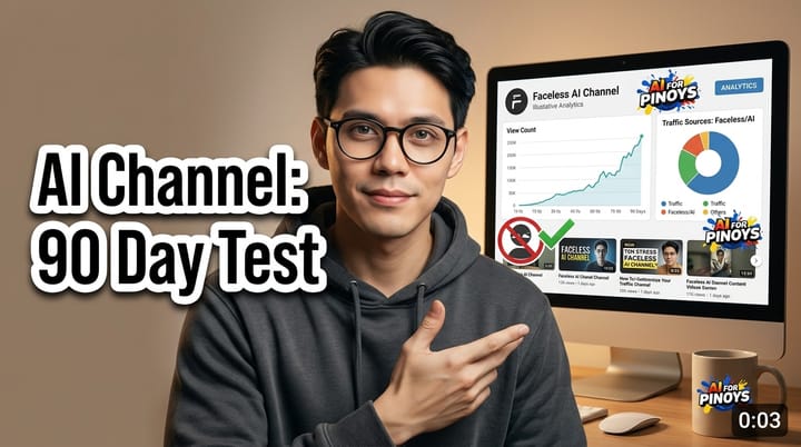 I'm Learning How to Build a Faceless AI YouTube Channel (And You Can Follow Along)