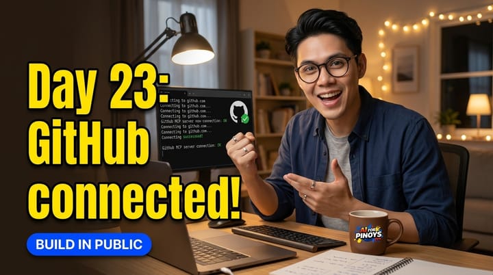 Day 23: Setting Up Your First MCP Server - GitHub