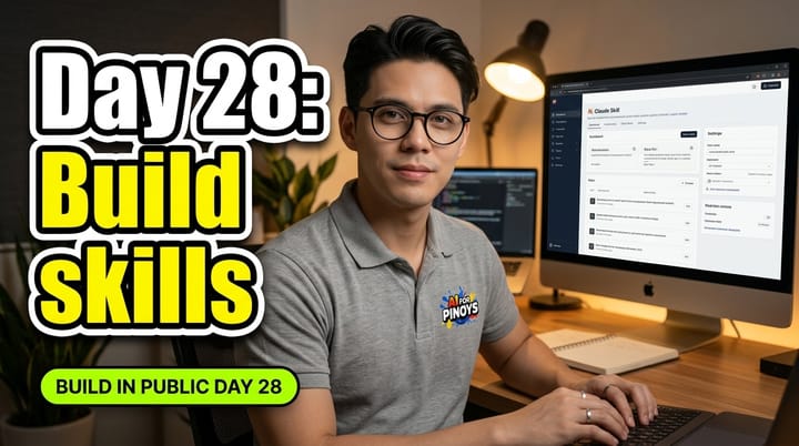 Day 28: Writing Your First Custom Skill