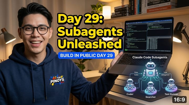 Day 29: What Subagents Are - Claude Code Delegating Work to Other Agents