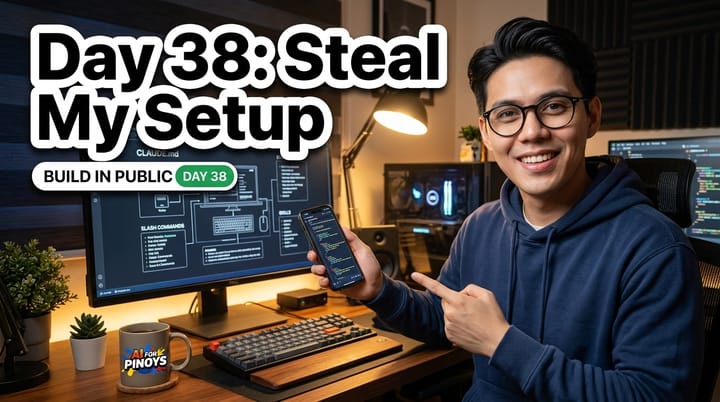 Day 36 (Bonus): What Building In Public With Claude Code Actually Looks Like