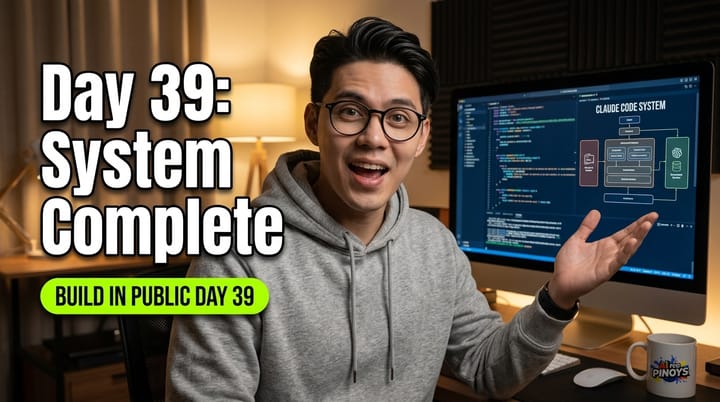Day 39 (Bonus): Building Your Personal Claude Code System