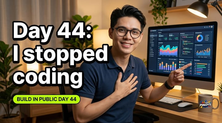 Day 44: Claude Code for Solo Founders - Shipping Faster With a One-Person Team